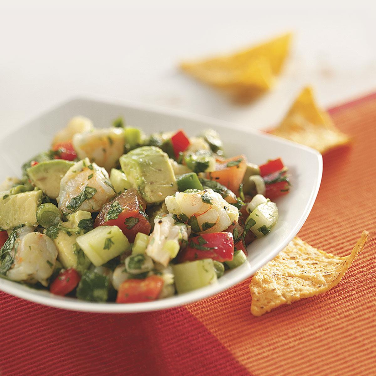 Avocado Shrimp Salsa Recipe Taste of Home