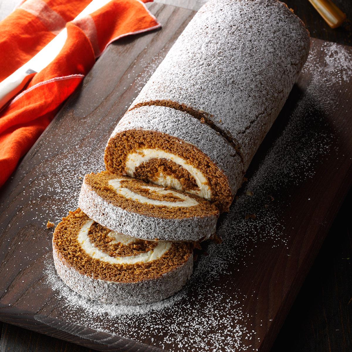 peachy-gingerbread-cake-roll-recipe-taste-of-home