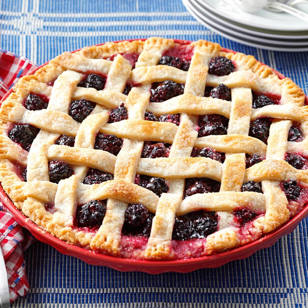 Oregons Best Marionberry Pie Recipe Taste Of Home 4727