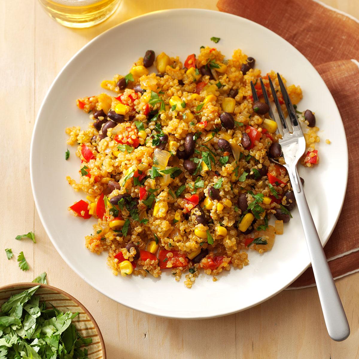 Black Bean & Corn Quinoa Recipe | Taste of Home