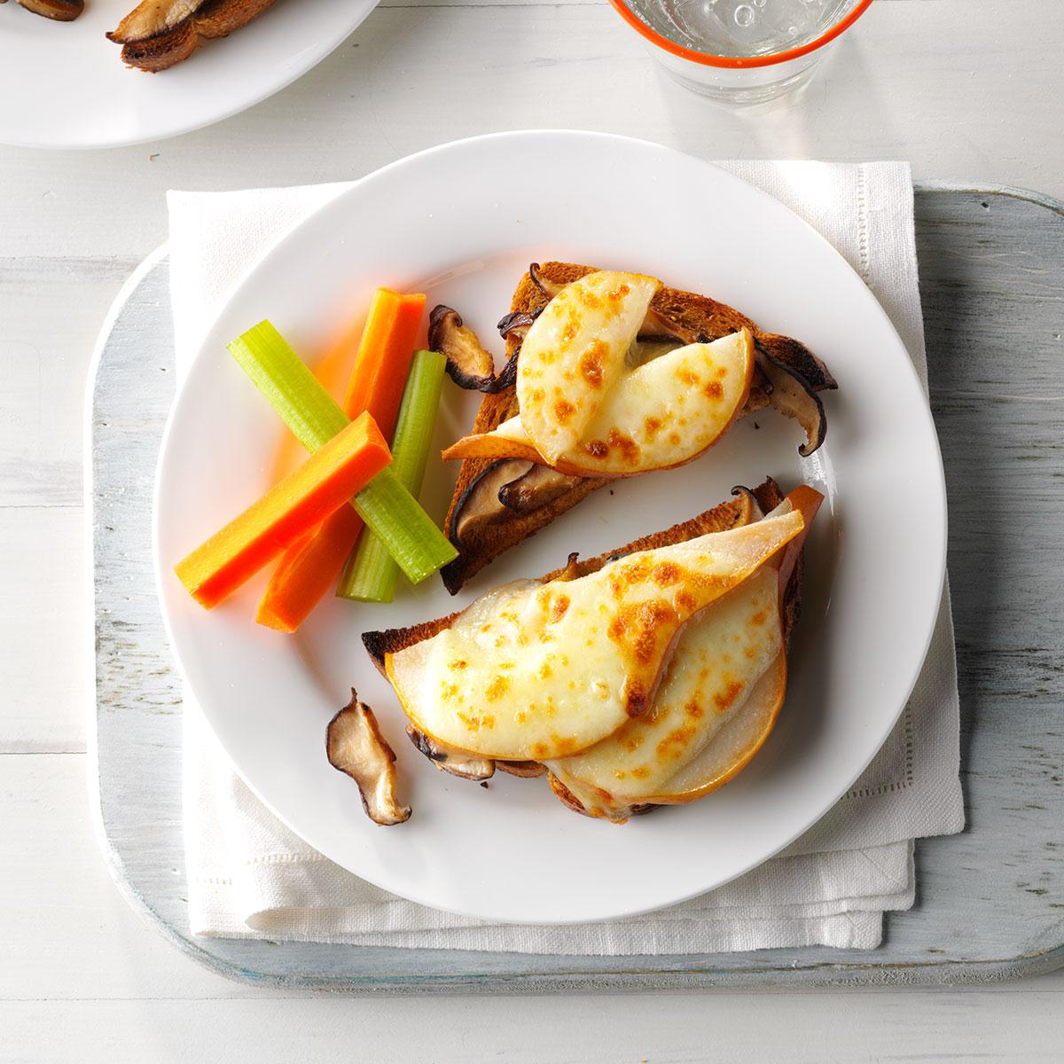 Mushroom Pear Melts Recipe Taste of Home