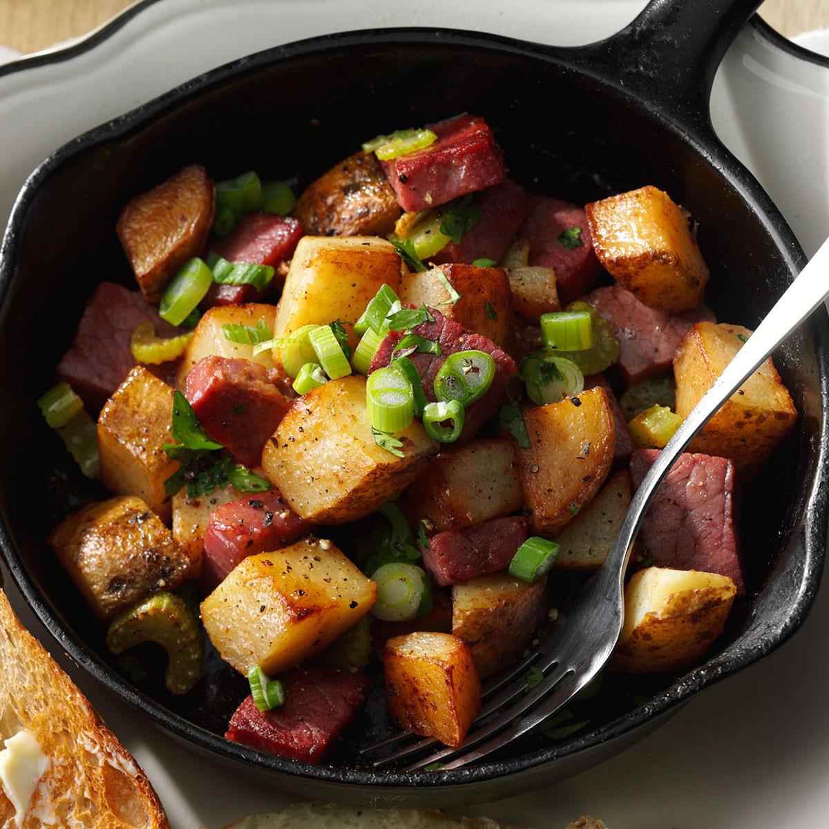Diner Corned Beef Hash Recipe Taste of Home
