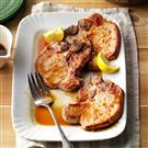 Pork Chops with Fruit Recipe | Taste of Home