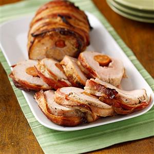 Andouille-Stuffed Pork Loin Recipe Andouille-Stuffed Pork Loin Recipe