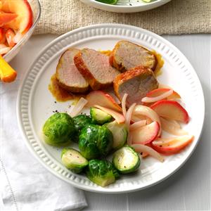 Apple-Onion Pork Tenderloin Recipe Apple-Onion Pork Tenderloin Recipe