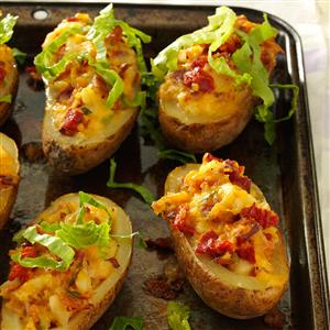 BLT Twice-Baked Potatoes Recipe BLT Twice-Baked Potatoes Recipe