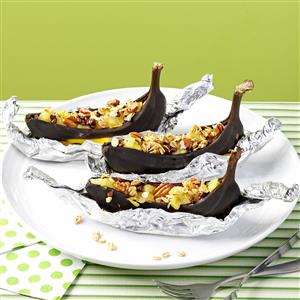 Baked Banana Boats Recipe Baked Banana Boats Recipe