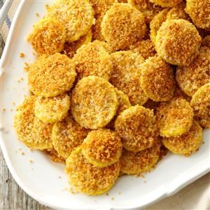 Baked Parmesan Breaded Squash Recipe Baked Parmesan Breaded Squash Recipe