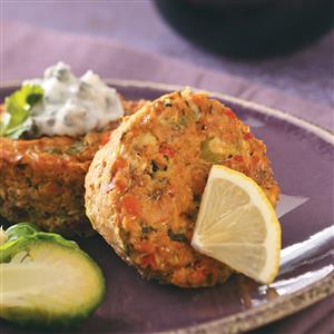 Baked Salmon Cakes Recipe Baked Salmon Cakes Recipe