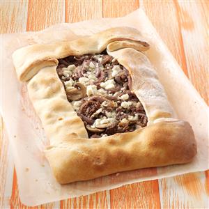 Beef & Blue Cheese Tart Recipe Beef & Blue Cheese Tart Recipe