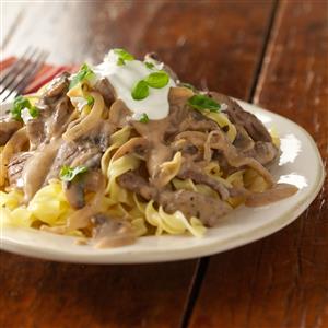 Beef Stroganoff Recipe  Taste of Home