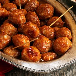 Brown Sugar-Glazed Meatballs Recipe Brown Sugar-Glazed Meatballs Recipe