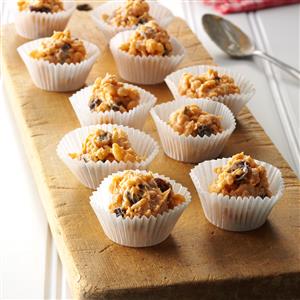 Butterscotch-Rum Raisin Treats Recipe Butterscotch-Rum Raisin Treats Recipe