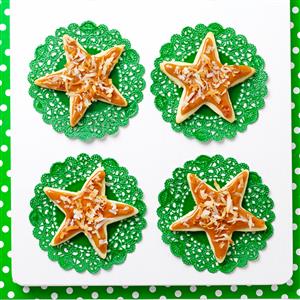 Caramel Coconut Stars Recipe Caramel Coconut Stars Recipe