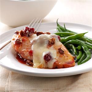 Cherry-Glazed Chicken with Toasted Pecans Recipe Cherry-Glazed Chicken with Toasted Pecans Recipe