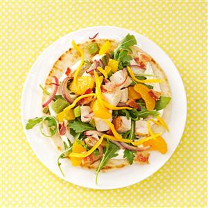 Chicken Salad Pizzas Recipe Chicken Salad Pizzas Recipe