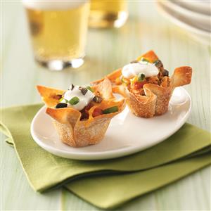 Chicken Taco Cups Recipe Chicken Taco Cups Recipe