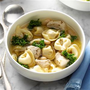 Chicken and Kale Tortellini Soup Recipe Chicken and Kale Tortellini Soup Recipe