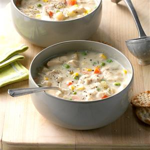 Chunky Creamy Chicken Soup Recipe