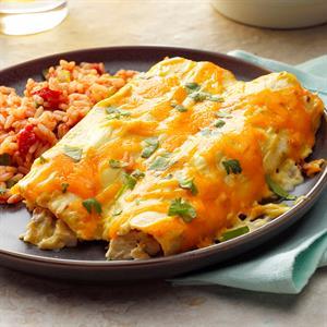 Creamy Chicken Enchiladas Recipe Creamy Chicken Enchiladas Recipe