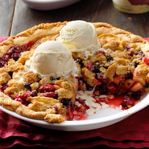 Dutch Cranberry-Apple Pie Recipe Dutch Cranberry-Apple Pie Recipe