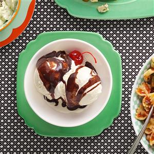 Fast Fudge Sundaes Recipe Fast Fudge Sundaes Recipe