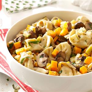 Festive Fall Tortellini Toss Recipe Festive Fall Tortellini Toss Recipe