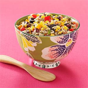 Fiesta Rice and Bean Salad Recipe Fiesta Rice and Bean Salad Recipe