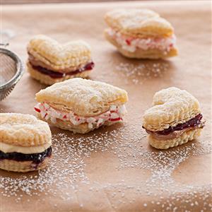 Flaky Creme-Filled Cookies Recipe Flaky Creme-Filled Cookies Recipe