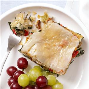 Flaky Egg Bake Recipe Flaky Egg Bake Recipe