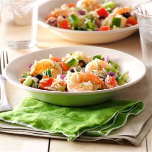 Garlic Shrimp & Orzo Salad Recipe Garlic Shrimp & Orzo Salad Recipe