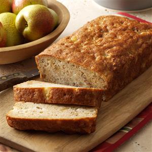 Ginger-Almond Pear Bread Recipe Ginger-Almond Pear Bread Recipe