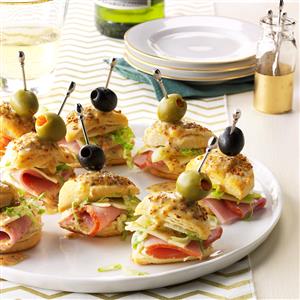 Ham 'n' Cheese Biscuit Stacks Recipe Ham 'n' Cheese Biscuit Stacks Recipe