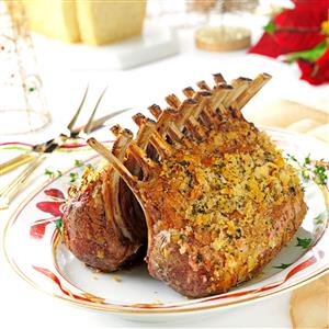Herb-Crusted Rack of Lamb Recipe Herb-Crusted Rack of Lamb Recipe