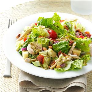 Italian Chopped Salad with Chicken Recipe Italian Chopped Salad with Chicken Recipe