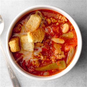 Italian Sausage Pizza Soup Recipe Italian Sausage Pizza Soup Recipe