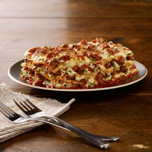 Johnsonville® Italian Sausage Lasagna Recipe Johnsonville® Italian Sausage Lasagna Recipe