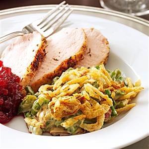 Jazzed-Up Green Bean Casserole Recipe Jazzed-Up Green Bean Casserole Recipe