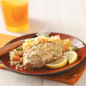 Lemon-Mustard Pork Chops Recipe Lemon-Mustard Pork Chops Recipe