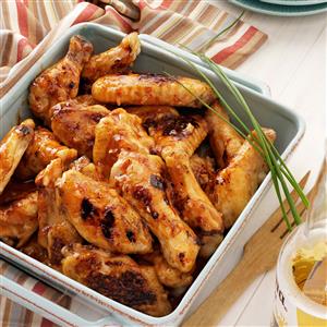 Maple-Glazed Chicken Wings Recipe Maple-Glazed Chicken Wings Recipe