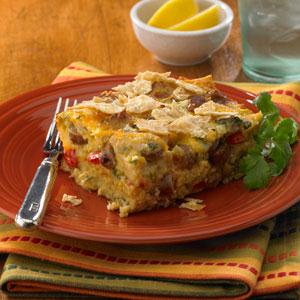 Mexican Tortilla Breakfast Casserole Recipe Mexican Tortilla Breakfast Casserole Recipe