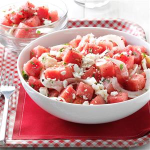 Minty Watermelon Salad Recipe Minty Watermelon Salad Recipe