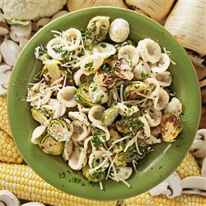 Orecchiette with Roasted Brussels Sprouts Recipe Orecchiette with Roasted Brussels Sprouts Recipe