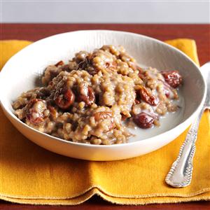 Overnight Cherry-Almond Oatmeal Recipe Overnight Cherry-Almond Oatmeal Recipe