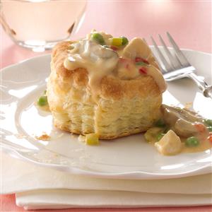 Pastry Chicken a la King Recipe Pastry Chicken a la King Recipe