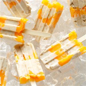 Peach Crisp Parfait Pops Recipe Peach Crisp Parfait Pops Recipe