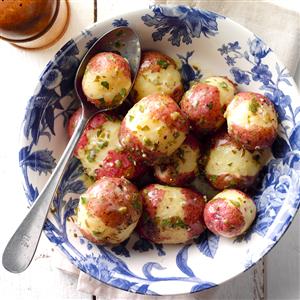 Pressure Cooker Lemon Red Potatoes