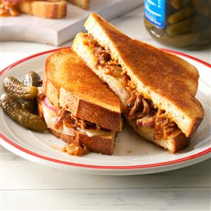 Pulled Pork Grilled Cheese Recipe Pulled Pork Grilled Cheese Recipe