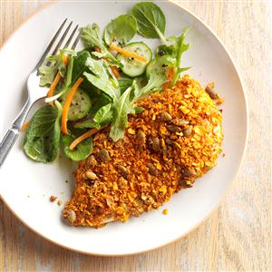 Pumpkin Seed Baked Chicken Recipe Pumpkin Seed Baked Chicken Recipe