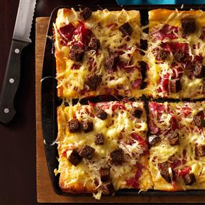 Reuben-Style Pizza Recipe Reuben-Style Pizza Recipe